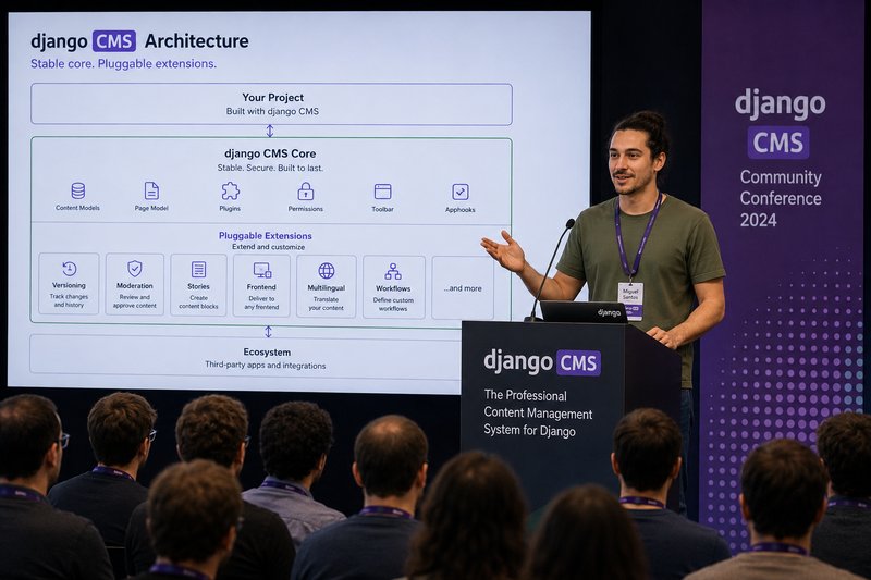 Presenting django CMS extension architecture