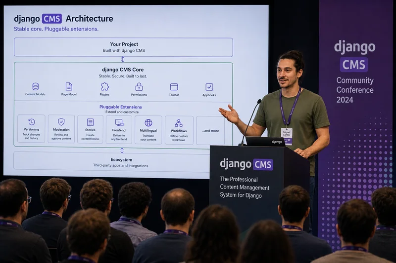 Presenting django CMS extension architecture