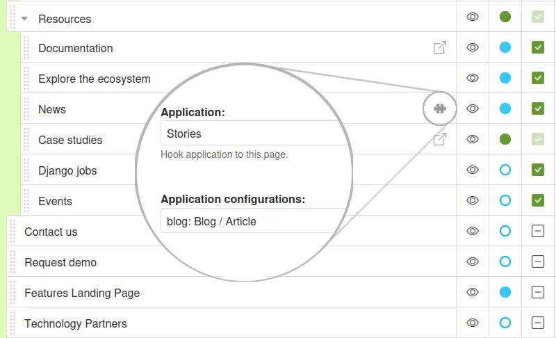App hooks